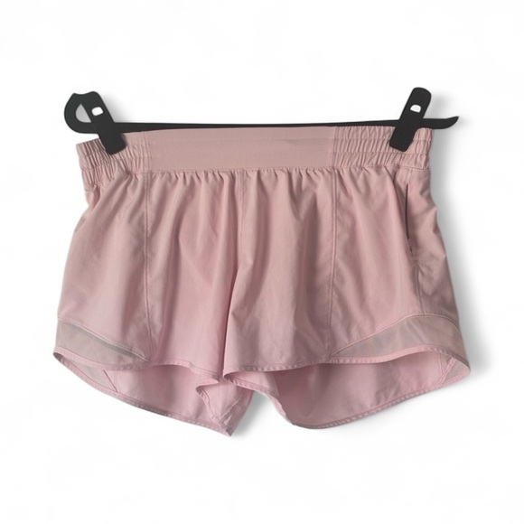 Women’s Lululemon Athletic Running Shorts – Pink – Size 10 - Picture 1 of 7